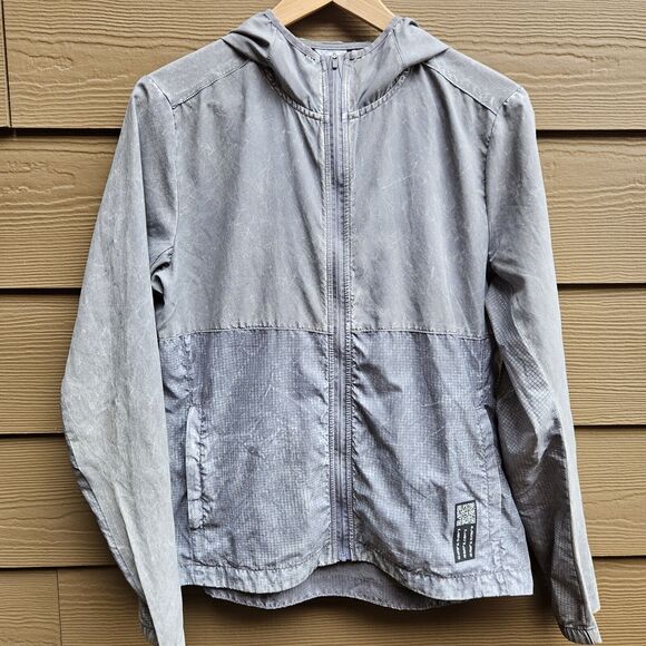adidas Womens Small Own The Run HD Windbreaker  Running Jacket Gray  ZB - Picture 1 of 6